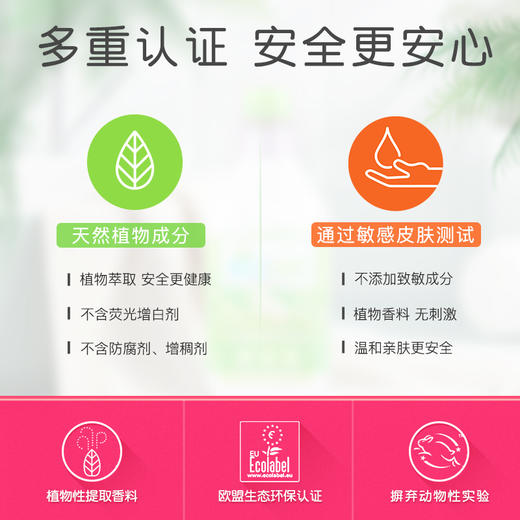 来自比利时环保型洗涤系列Ecover——【洋甘菊食品JI洗洁精】【厨房重油污喷雾】植物型配方温和不伤手不刺激，无色素无荧光增白剂等，环保生态瓶身可生物降解 商品图13