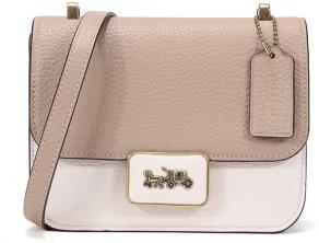 COACH奶茶色单肩斜挎包4790 商品图0