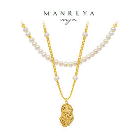 Manreya玛芮雅“晨曦”淡水珍珠双层项链