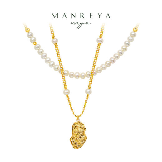 Manreya玛芮雅“晨曦”淡水珍珠双层项链 商品图0
