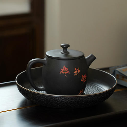 建水紫陶闲室壶 手工泡茶壶家用功夫茶具单壶 商品图10
