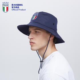 意大利国家队官方商品 | 刺绣队徽户外遮阳渔夫帽男女同款足球迷