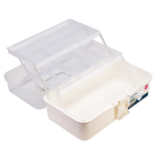 得力68302_中号美术工具箱(白色)(个) 商品图1