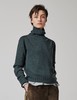 Margaret Howell 云杉绿/金褐色高领羊绒衫 商品缩略图3
