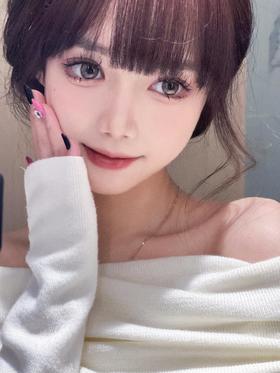 正品年抛 BunnyShiny系列粒粒橘 直径14.5着色直径13.7 韩国产