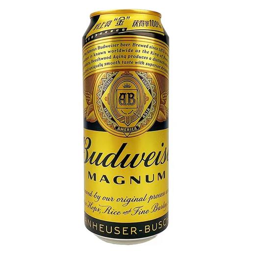 百威黑金啤酒500ml/瓶 商品图0