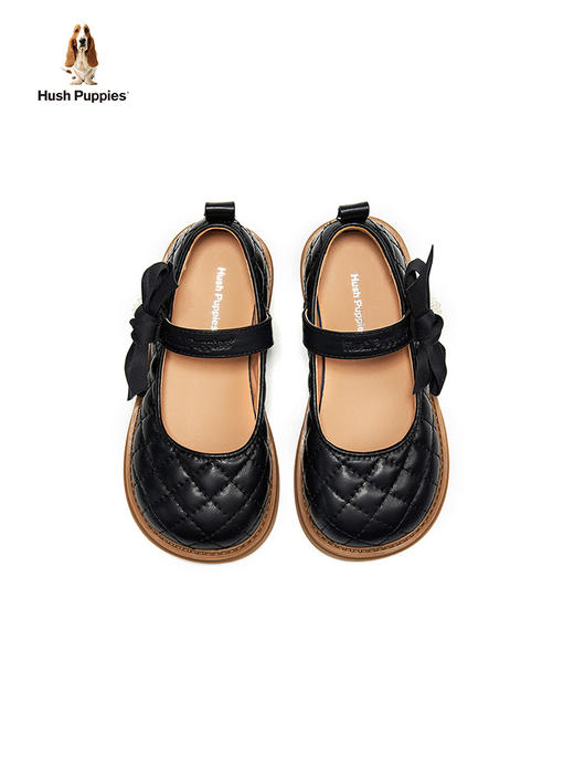 暇步士儿童高跟蝴蝶结公主鞋 商品图1