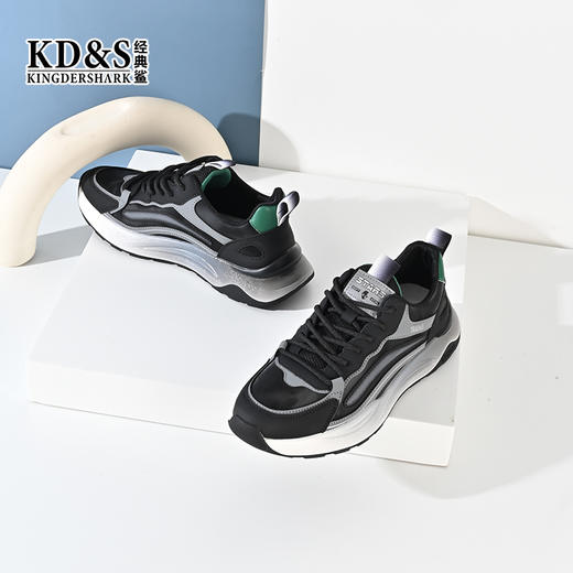 2023经典鲨秋季新款男士日常通勤百搭时尚运动鞋KW222-334211 商品图4
