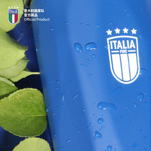 意大利国家队官方商品丨蓝色大容量便携吸管杯保温保冷水杯水壶 商品图2