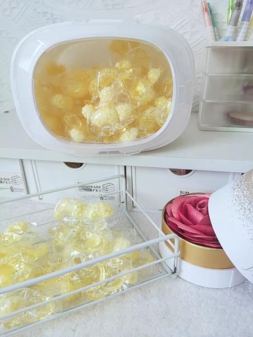 rufi洗衣凝珠香氛持久留香天然酵素洁净抑菌护衣护色护理家用实惠装400g(约50粒) 商品图2