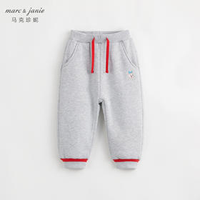 【加绒】马克珍妮女童小龙人保暖束脚运动裤 儿童冬装裤子232082