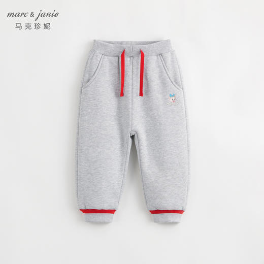 【加绒】马克珍妮女童小龙人保暖束脚运动裤 儿童冬装裤子232082 商品图0