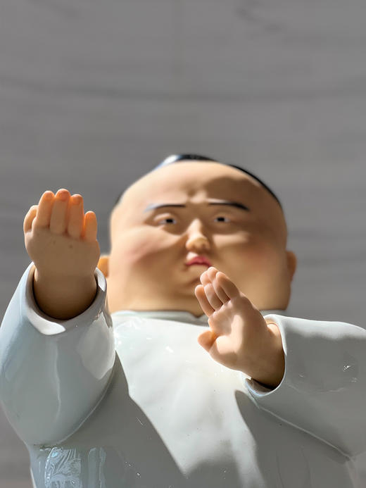 稀奇艺术玻璃钢雕塑瞿广慈《一代宗师》设计师版 商品图2