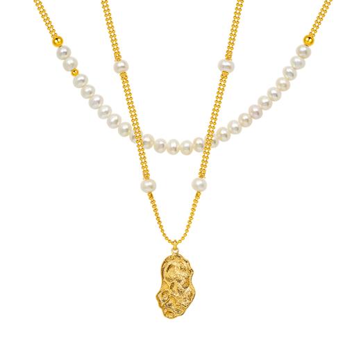 Manreya玛芮雅“晨曦”淡水珍珠双层项链 商品图10