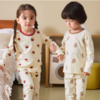 【柔软亲肤，锁温保暖！】宝宝家居服套装儿童秋装睡衣女童上衣裤子衣服两件套婴儿秋衣秋裤无论是日常居家还是睡眠时都能让宝宝感受到舒适与安心 商品缩略图0