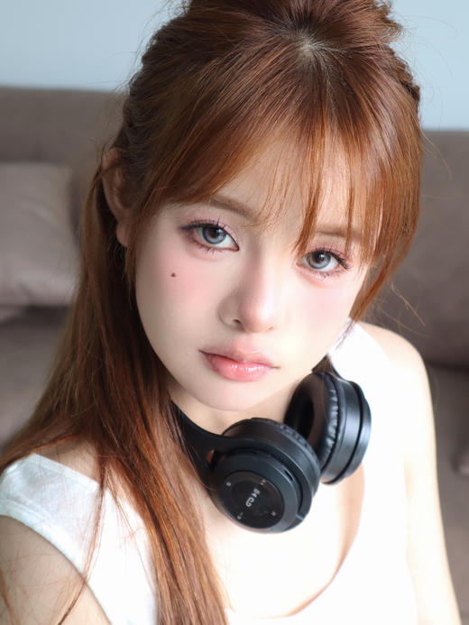 Lillilly旗下 ·LL-42 陨石魔方&LL-43冰种蜜瓜  14.4mm白狮参考着色大直径 ｜日抛10片装 商品图4