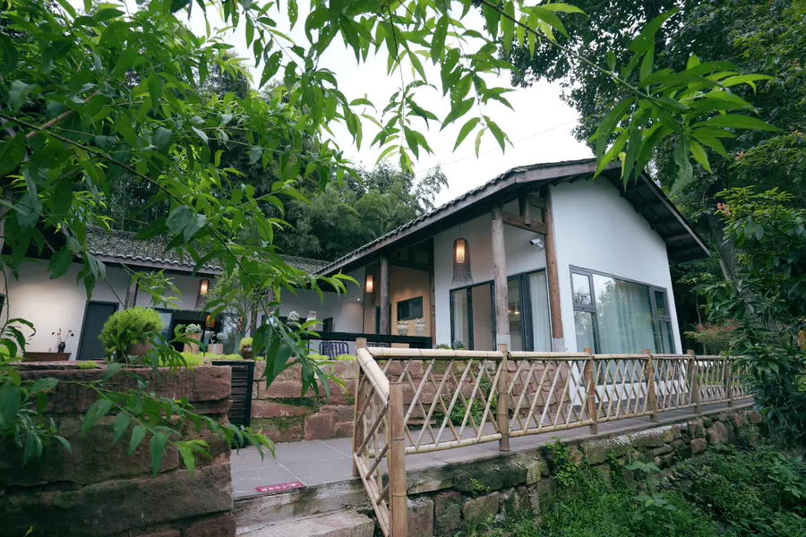 【邛崃-382号院】茶园里的5房川西院子,近南宝山,平乐古镇yjxy