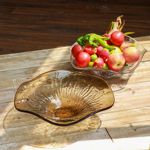 水晶厚重玻璃果盘 商品图2