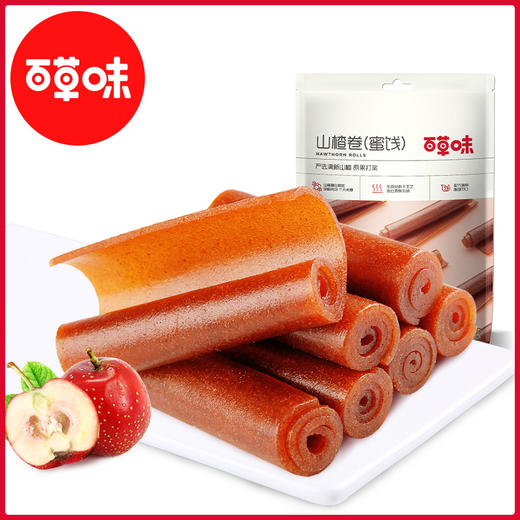 【满299减210】百草味山楂卷120g 商品图2