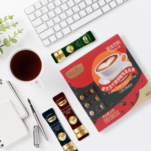 意文冻干速溶咖啡混合装2g*30包 商品图1