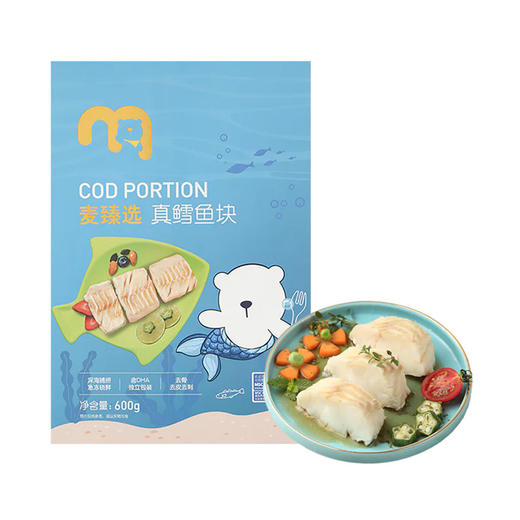 MC 麦德龙 麦臻选 真鳕鱼块去皮去刺 600g 商品图0