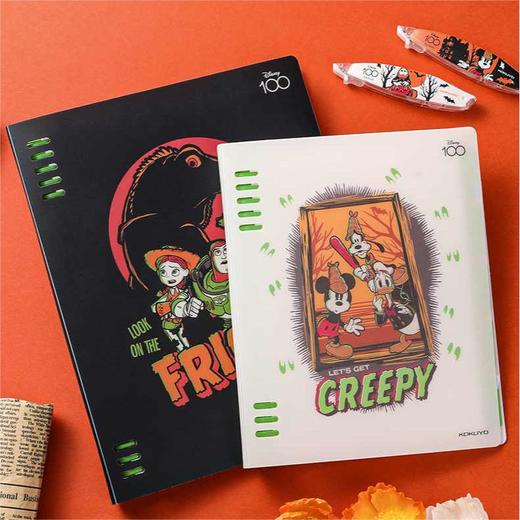 国誉迪士尼周年限定万圣节B5笔记本修正带笔袋 商品图1