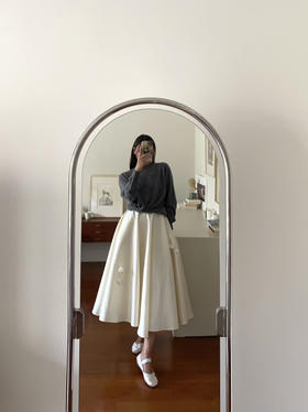 my rose silk wook skirt