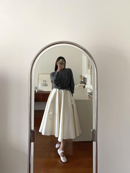 my rose silk wook skirt 商品图0