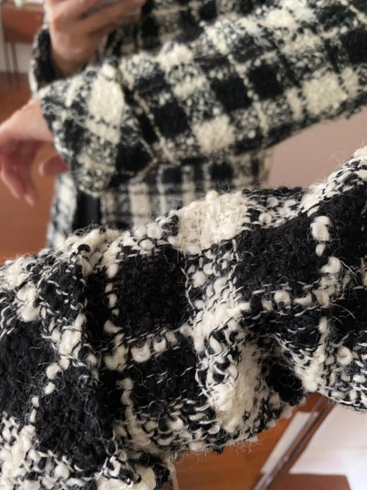 my black and white check jacket 商品图7