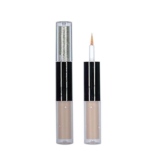 【29.9/任选三支，少拍不发货】Cappuvini双头液体眼影哑光亮片珠光眼妆卧蚕提亮液滴泪妆美妆lm 商品图4