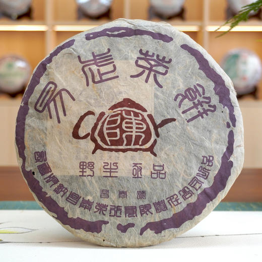 2004年昌泰茶壶陈易武野生茶普洱老生茶干仓真品 商品图4