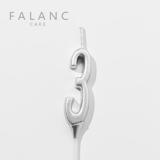 【银色数字蜡烛】（配件不单独出售） 商品图4