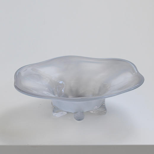 厚重手工琉璃花瓶果盘花器 商品图4