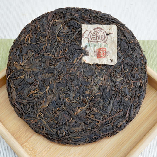 2004年昌泰茶壶陈蛮砖野生茶普洱老生茶干仓真品一片400克经典茶 商品图8