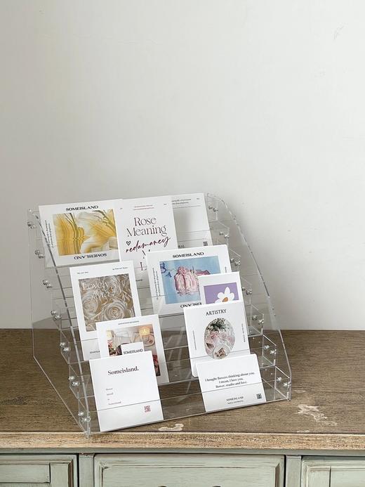 【琳琅】花衣裳花艺卡片收纳架6层 商品图4