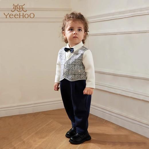 英氏-童衣类（秋）G3高针长蛤深蓝莓66CM 商品图0