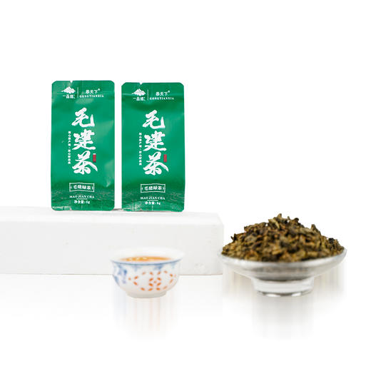 恭天下毛建绿茶160g 商品图0