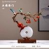 E-YM-B-B254 彩铜工艺 葫芦喜鹊玉盘摆件 （420*120*455） 商品缩略图0