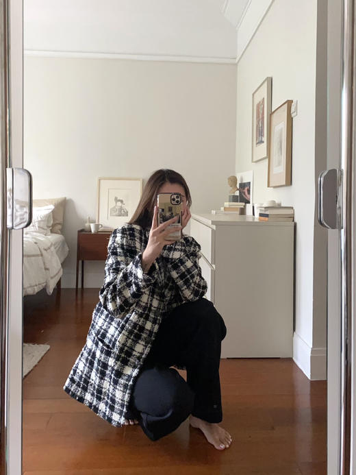 my black and white check jacket 商品图5