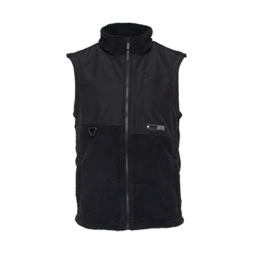 L1 23-24 【ONYX FLEECE VEST】 MENS FLEECE VEST  BLACK  M  L