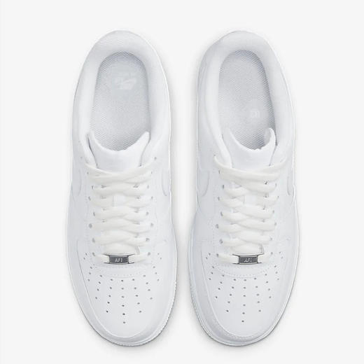 NIKE AIR FORCE 1 '07 AF1 全白空军一号低帮板鞋 CW2288-111 商品图4