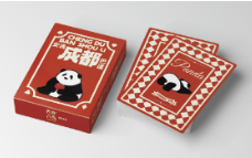 天府八吉丨熊猫扑克牌
