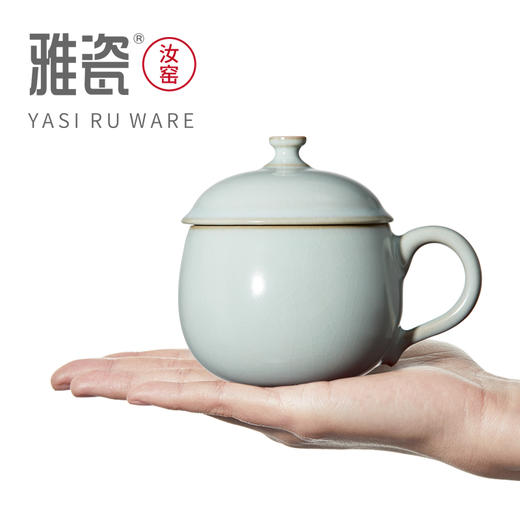 汝窑安福杯  办公杯 商品图3
