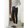 【现货7天】休闲小直筒九分裤女2023春秋修身裤脚小开叉时尚显瘦萝卜裤子 商品缩略图4