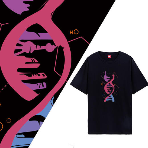 【路上海】原创T恤No.353 DNA 商品图0