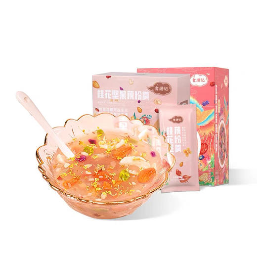 老金磨方玫瑰水果藕粉羹210g 商品图6