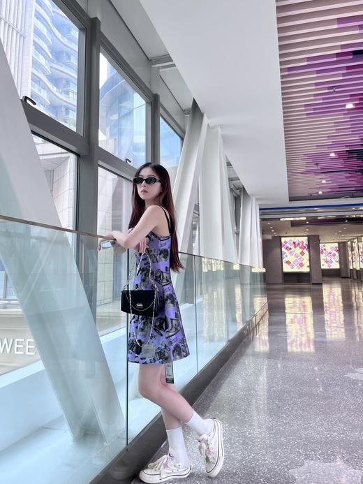 -LZ3S62  茈藐色连衣裙 商品图1