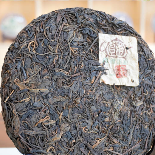 2004年昌泰茶壶陈蛮砖野生茶普洱老生茶干仓真品一片400克经典茶 商品图5