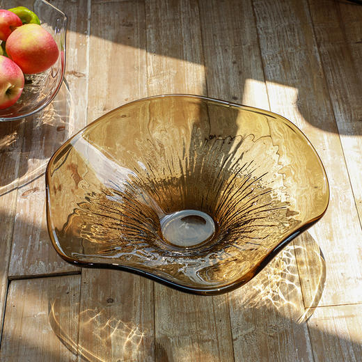 水晶厚重玻璃果盘 商品图3