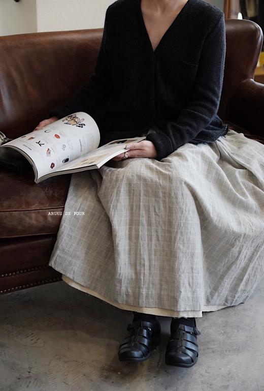 elsa esturgie羊毛v领上衣 商品图3